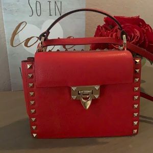 Valentino Garavani Women's Rockstud Small Flap Shoulder Bag.